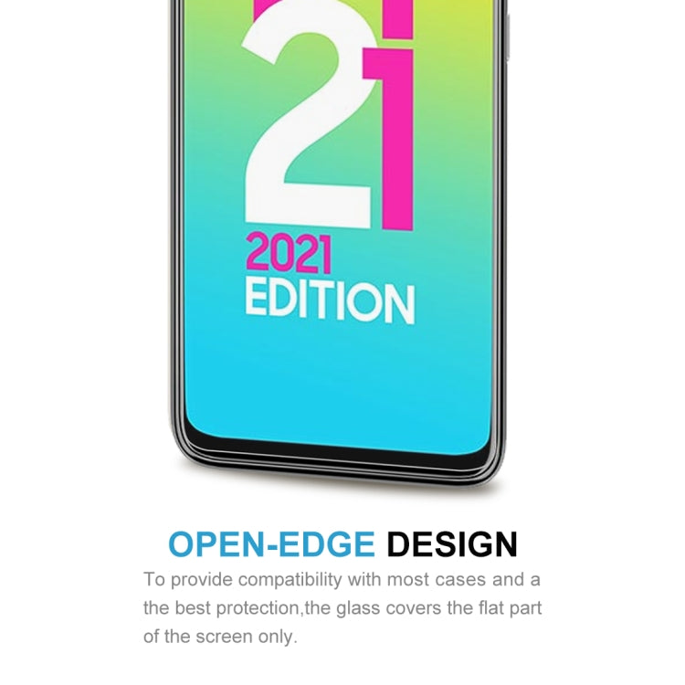 10 PCS 0.26mm 9H 2.5D Tempered Glass Film, For Samsung Galaxy M21 2021/M21s/M21 (10 PCS), For Xiaomi Poco X3 GT (10 PCS), For Xiaomi Poco F3 GT (10 PCS), For Xiaomi Redmi Note 10T 5G (10 PCS)