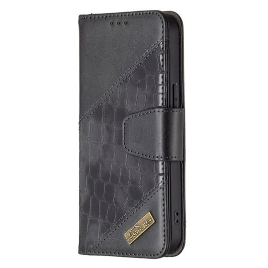 Matching Color Crocodile Texture Horizontal Flip PU Leather Case with Wallet & Holder & Card Slots, For iPhone 13 mini, For iPhone 13, For iPhone 13 Pro, For iPhone 13 Pro Max