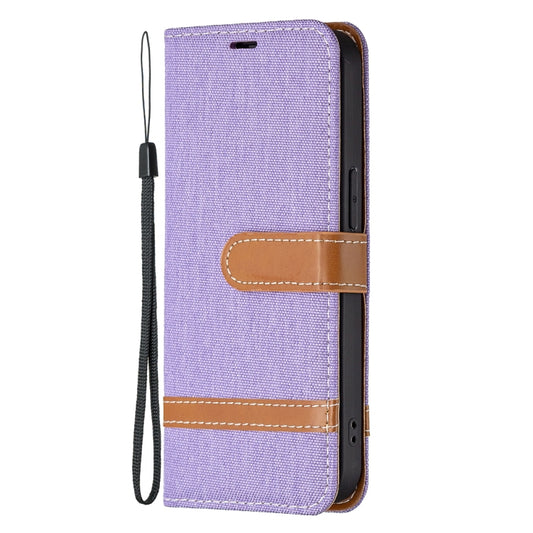 Color Matching Denim Texture Horizontal Flip Leather Case with Holder & Card Slots & Wallet & Lanyard, For iPhone 13 mini, For iPhone 13, For iPhone 13 Pro, For iPhone 13 Pro Max