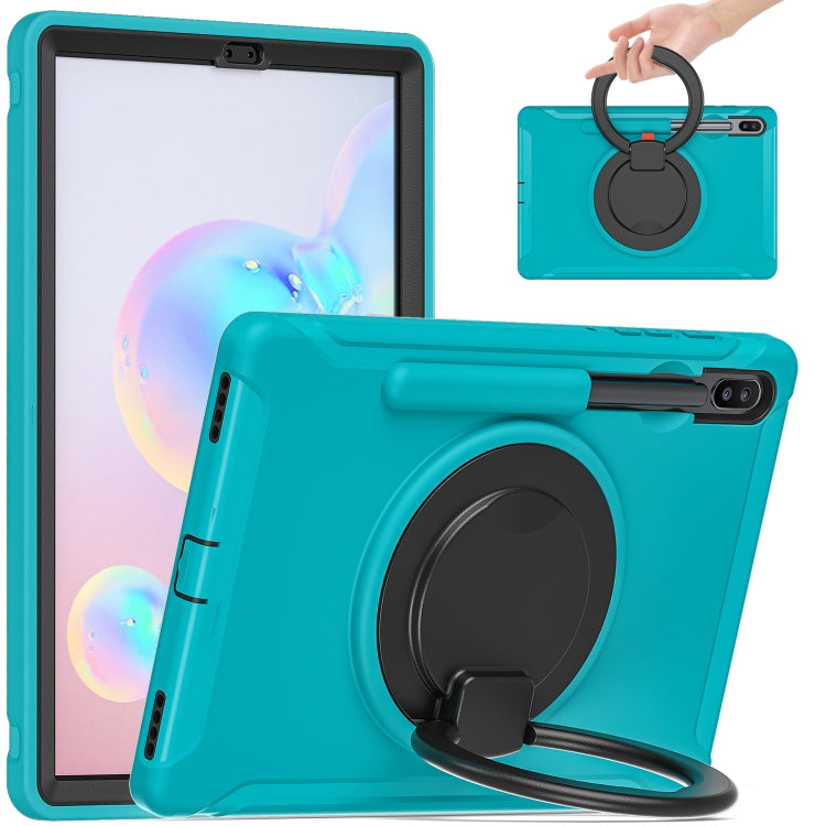 Shockproof TPU + PC Protective Case with 360 Degree Rotation Foldable Handle Grip Holder & Pen Slot, For Samsung Galaxy Tab S6 T860, For Samsung Galaxy Tab A 8.4 T307 2020, For Samsung Galaxy Tab A 10.1 T515/T510 2019                                   ...