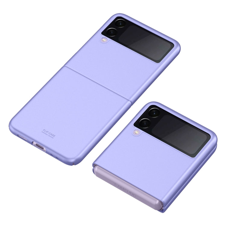 Skin Feel Shockproof PC Fold Protective Case, For Samsung Galaxy Z Flip3 5G
