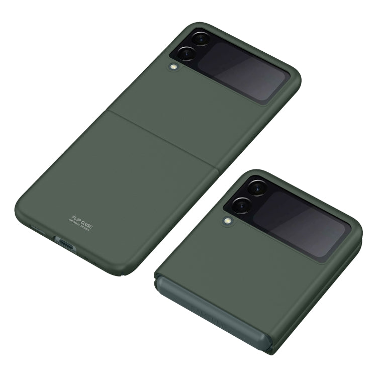 Skin Feel Shockproof PC Fold Protective Case, For Samsung Galaxy Z Flip3 5G