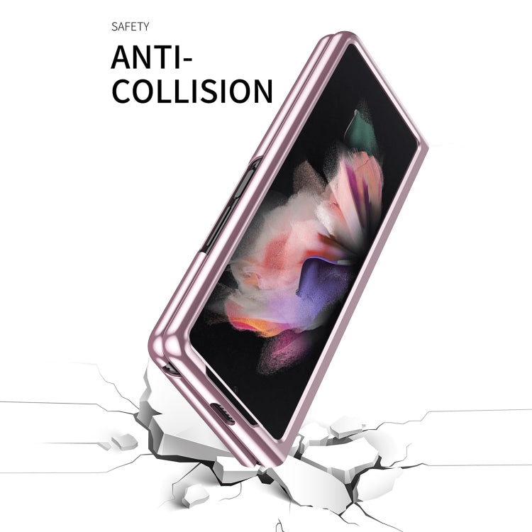 Electroplated Transparent Folding Case, For Samsung Galaxy Z Fold3 5G