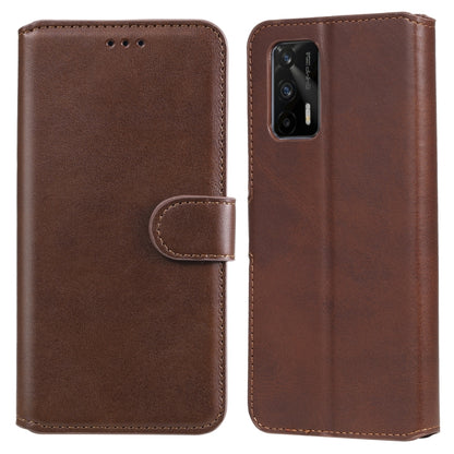 Classic Calf Texture PU + TPU Horizontal Flip Leather Case with Holder & Card Slots & Wallet, For Samsung Galaxy A03s 166mm, For OnePlus Nord CE 5G, For OnePlus N200 5G, For OPPO Realme GT 5G