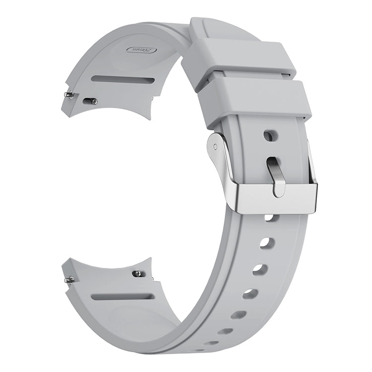 Silicone Replacement Strap Watchband, For Samsung Galaxy Watch4 40mm, For Samsung Galaxy Watch4 44mm, For Samsung Galaxy Watch4 Classic 42mm, For Samsung Galaxy Watch4 Classic 46mm