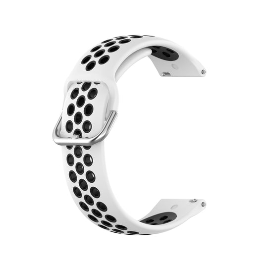 Two-color Silicone Replacement Strap Watchband, For Samsung Galaxy Watch4 40mm, For Samsung Galaxy Watch4 44mm, For Samsung Galaxy Watch4 Classic 42mm