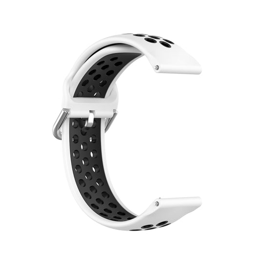Two-color Silicone Replacement Strap Watchband, For Samsung Galaxy Watch4 40mm, For Samsung Galaxy Watch4 44mm, For Samsung Galaxy Watch4 Classic 42mm