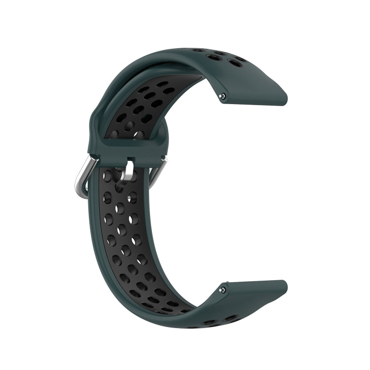 Two-color Silicone Replacement Strap Watchband, For Samsung Galaxy Watch4 40mm, For Samsung Galaxy Watch4 44mm, For Samsung Galaxy Watch4 Classic 42mm
