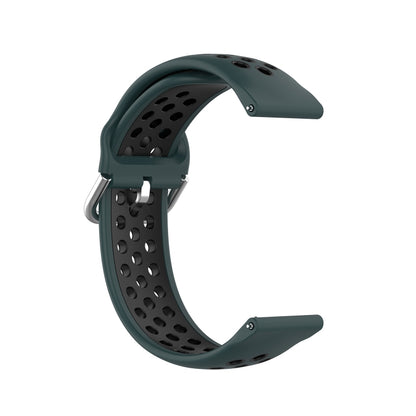 Two-color Silicone Replacement Strap Watchband, For Samsung Galaxy Watch4 40mm, For Samsung Galaxy Watch4 44mm, For Samsung Galaxy Watch4 Classic 42mm
