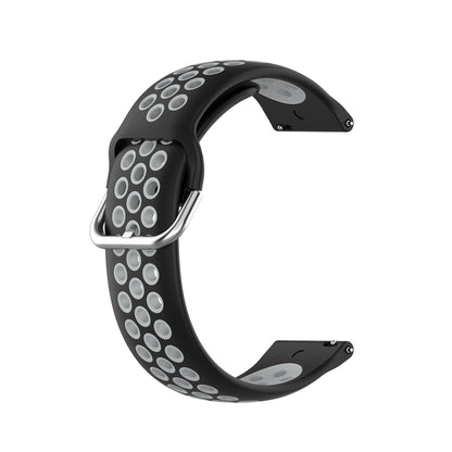 Two-color Silicone Replacement Strap Watchband, For Samsung Galaxy Watch4 40mm, For Samsung Galaxy Watch4 44mm, For Samsung Galaxy Watch4 Classic 42mm
