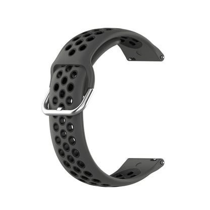 Two-color Silicone Replacement Strap Watchband, For Samsung Galaxy Watch4 40mm, For Samsung Galaxy Watch4 44mm, For Samsung Galaxy Watch4 Classic 42mm