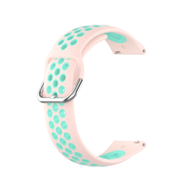 Two-color Silicone Replacement Strap Watchband, For Samsung Galaxy Watch4 Classic 46mm