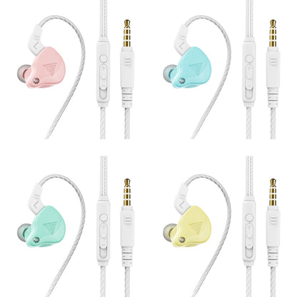 QKZ AK6-X 3.5mm In-Ear Wired Subwoofer Sports Earphone with Microphone, Cable Length: About 1.2m, 1 PCS