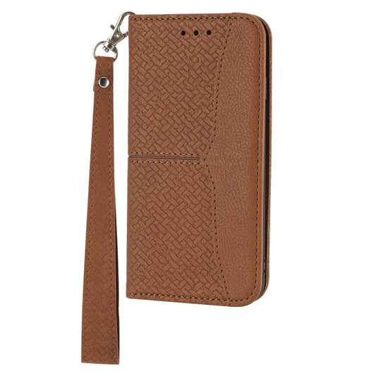 Woven Texture Stitching Magnetic Horizontal Flip PU Leather Case with Holder & Card Slots & Wallet & Lanyard, For iPhone 8 Plus / 7 Plus, For iPhone 11, For iPhone 11 Pro, For iPhone 11 Pro Max, For iPhone 12 / 12 Pro, For iPhone 12 Pro Max            ...
