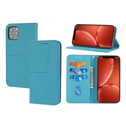 Woven Texture Stitching Magnetic Horizontal Flip PU Leather Case with Holder & Card Slots & Wallet & Lanyard, For iPhone 8 Plus / 7 Plus, For iPhone 11, For iPhone 11 Pro, For iPhone 11 Pro Max, For iPhone 12 / 12 Pro, For iPhone 12 Pro Max            ...