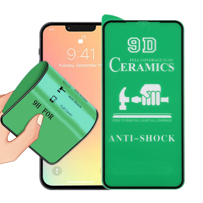9D Full Screen Full Glue Ceramic Film For iPhone 17e / 16e / 14 / 13 / 13 Pro, For iPhone 13 mini (1 PC), For iPhone 16e / 13 / 13 Pro (1 PC), For iPhone 13 Pro Max (1 PC)