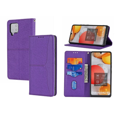 Woven Texture Stitching Magnetic Horizontal Flip PU Leather Case with Holder & Card Slots & Wallet & Lanyard, For Samsung Galaxy A52 4G / 5G, For Samsung Galaxy S20 FE, For Samsung Galaxy A02s 164mm, For Samsung Galaxy A02s 166mm                       ...
