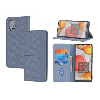 Woven Texture Stitching Magnetic Horizontal Flip PU Leather Case with Holder & Card Slots & Wallet & Lanyard, For Samsung Galaxy A32 4G, For Samsung Galaxy A32 5G, For Samsung Galaxy A42 5G, For Samsung Galaxy A51, For Samsung Galaxy A71               ...