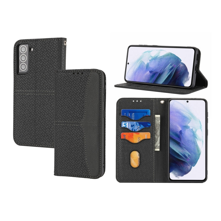 Woven Texture Stitching Magnetic Horizontal Flip PU Leather Case with Holder & Card Slots & Wallet & Lanyard, For Samsung Galaxy A32 4G, For Samsung Galaxy A32 5G, For Samsung Galaxy A42 5G, For Samsung Galaxy A51, For Samsung Galaxy A71               ...