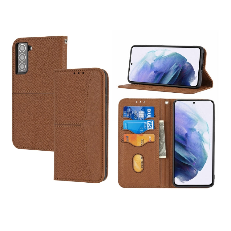 Woven Texture Stitching Magnetic Horizontal Flip PU Leather Case with Holder & Card Slots & Wallet & Lanyard, For Samsung Galaxy A32 4G, For Samsung Galaxy A32 5G, For Samsung Galaxy A42 5G, For Samsung Galaxy A51, For Samsung Galaxy A71               ...