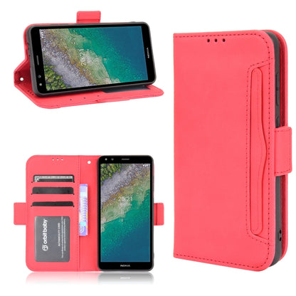 Skin Feel Calf Pattern Horizontal Flip Leather Case with Holder & Card Slots & Photo Frame, For Xiaomi Redmi Note 10 5G, For Xiaomi Redmi Note 10 JP Version, For Blackview A100, For Nokia C01 Plus, For Nokia C10/C20, For Nokia XR20, For Oukitel C21 Pro...