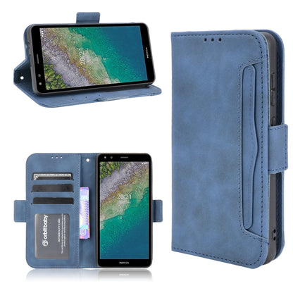 Skin Feel Calf Pattern Horizontal Flip Leather Case with Holder & Card Slots & Photo Frame, For Xiaomi Redmi Note 10 5G, For Xiaomi Redmi Note 10 JP Version, For Blackview A100, For Nokia C01 Plus, For Nokia C10/C20, For Nokia XR20, For Oukitel C21 Pro...