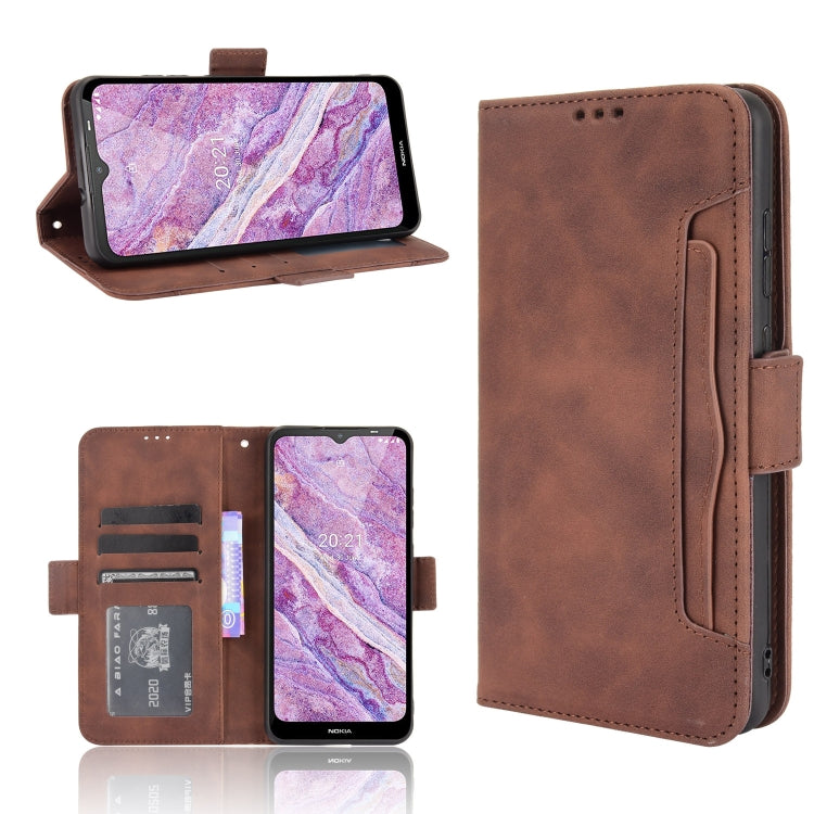 Skin Feel Calf Pattern Horizontal Flip Leather Case with Holder & Card Slots & Photo Frame, For Xiaomi Redmi Note 10 5G, For Xiaomi Redmi Note 10 JP Version, For Blackview A100, For Nokia C01 Plus, For Nokia C10/C20, For Nokia XR20, For Oukitel C21 Pro...