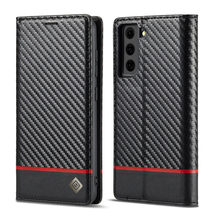 LC.IMEEKE Carbon Fiber PU + TPU Horizontal Flip Leather Case with Holder & Card Slot & Wallet, For Samsung Galaxy A12 5G, For Samsung Galaxy A22 4G, For Samsung Galaxy A22 5G, For Samsung Galaxy A32 4G, For Samsung Galaxy A51 4G / M40s                 ...
