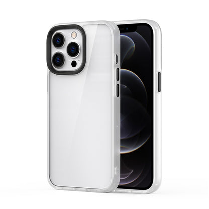Ming Shield Hybrid Frosted Transparent PC + TPU Scratchproof Shockproof Case, For iPhone 13 mini, For iPhone 13, For iPhone 13 Pro, For iPhone 13 Pro Max
