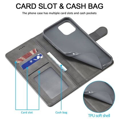 LC.IMEEKE Calf Texture Horizontal Flip Leather Case with Holder & Card Slots & Wallet, For iPhone 13 mini, For iPhone 13, For iPhone 13 Pro, For iPhone 13 Pro Max