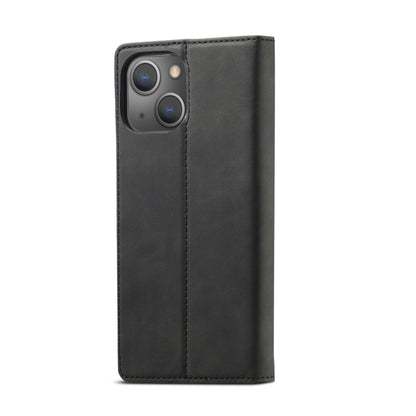 LC.IMEEKE Strong Magnetic PU + Matte TPU Horizontal Flip Leather Case with Holder & Card Slots & Wallet, For iPhone 13 mini, For iPhone 13, For iPhone 13 Pro, For iPhone 13 Pro Max