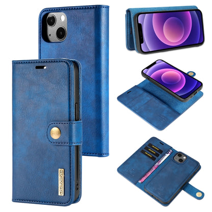 DG.MING Crazy Horse Texture Flip Detachable Magnetic Leather Case with Holder & Card Slots & Wallet, For iPhone 13 mini, For iPhone 13, For iPhone 13 Pro, For iPhone 13 Pro Max