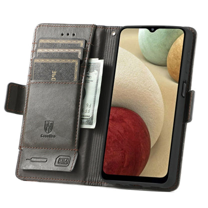 CaseNeo Business Splicing Dual Magnetic Buckle Horizontal Flip PU Leather Case with Holder & Card Slots & Wallet, For Samsung Galaxy A12, For Samsung Galaxy S21+ 5G, For Samsung Galaxy S21 5G