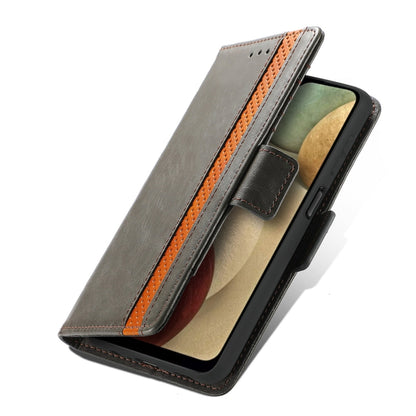CaseNeo Business Splicing Dual Magnetic Buckle Horizontal Flip PU Leather Case with Holder & Card Slots & Wallet, For Samsung Galaxy A12, For Samsung Galaxy S21+ 5G, For Samsung Galaxy S21 5G