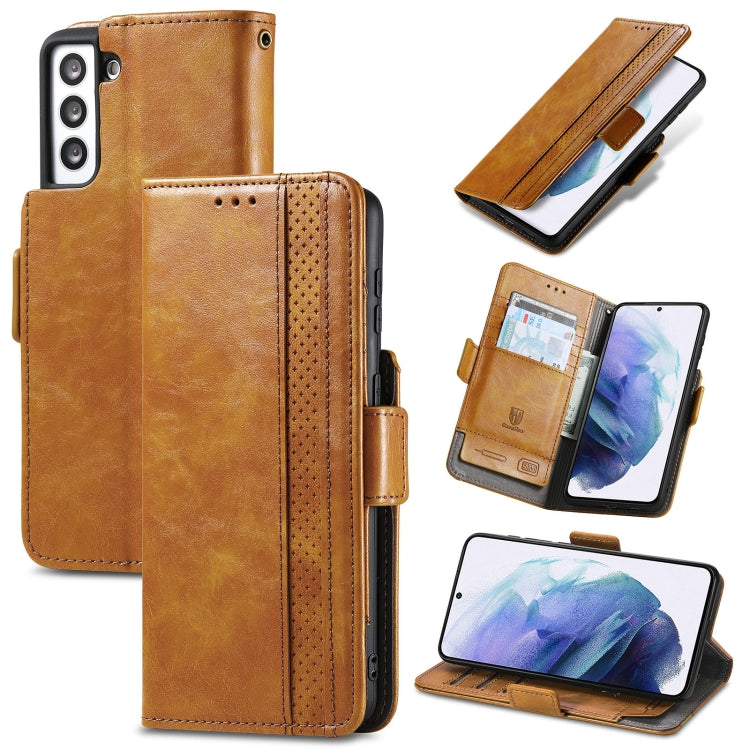 CaseNeo Business Splicing Dual Magnetic Buckle Horizontal Flip PU Leather Case with Holder & Card Slots & Wallet, For Samsung Galaxy A12, For Samsung Galaxy S21+ 5G, For Samsung Galaxy S21 5G