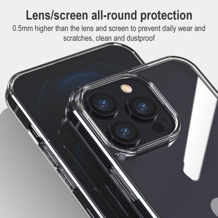 Shockproof TPU + Single-sided Glass Protective Case, For iPhone 13 mini, For iPhone 13, For iPhone 13 Pro, For iPhone 13 Pro Max