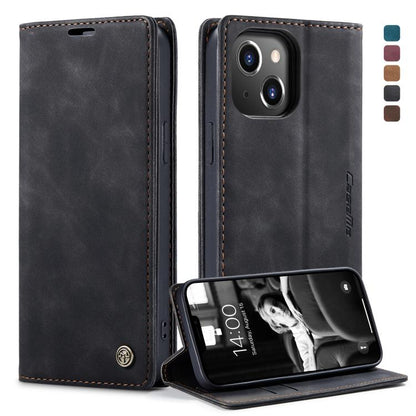CaseMe-013 Multifunctional Retro Frosted Horizontal Flip Leather Case with Card Slot & Holder & Wallet, For iPhone 13 mini, For iPhone 13, For iPhone 13 Pro, For iPhone 13 Pro Max