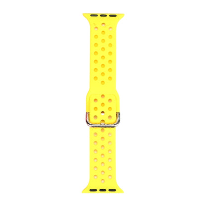 Silicone Replacement Watchband For Apple Watch Series, 7 45mm / 6 & SE & 5 & 4 44mm / 3 & 2 & 1 42mm