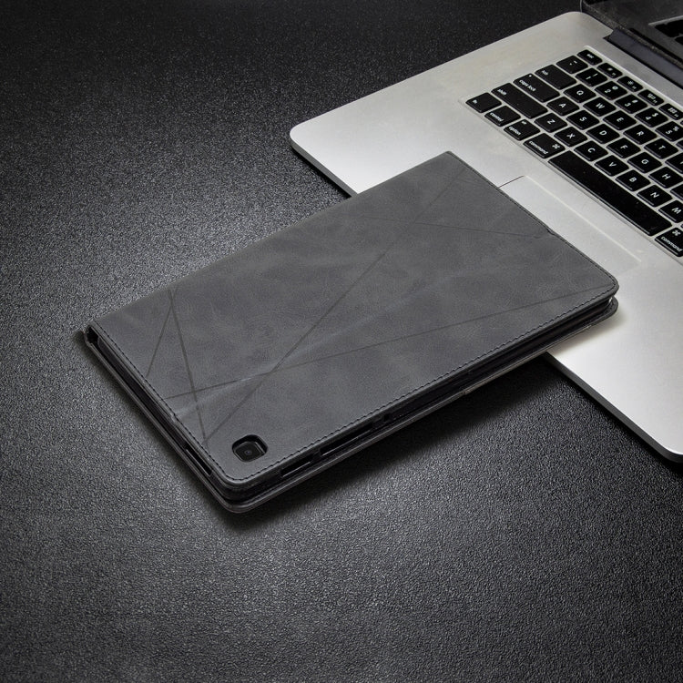 Rhombus Texture Horizontal Flip Magnetic Leather Case with Holder & Card Slots, For Samsung Galaxy Tab A7 Lite SM-T220/SM-T225