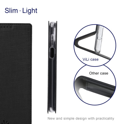 ViLi DMX Series Shockproof TPU + PU Leather Magnetic Attraction Horizontal Flip Case with Card Slot & Holder, For Samsung Galaxy A22 4G, For Samsung Galaxy A22 5G