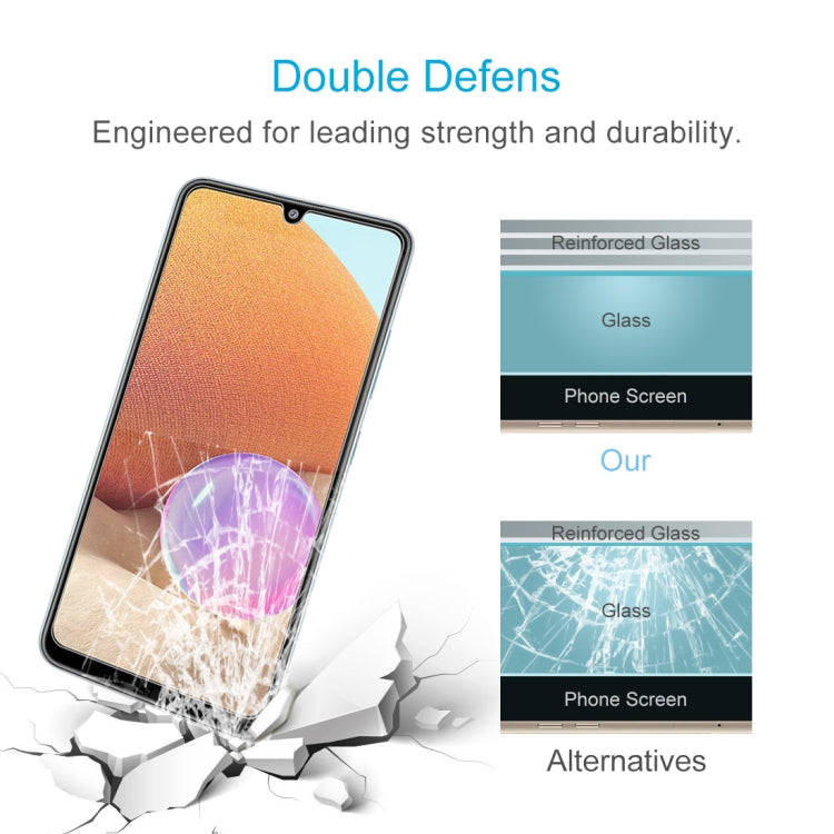 10 PCS 0.26mm 9H 2.5D Tempered Glass Film, For Samsung Galaxy A32 4G (10 PCS), For Samsung Galaxy A32 5G (10 PCS)