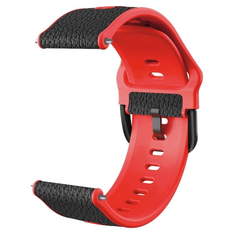 Two-layer Cowhide Leather Replacement Strap Watchband, 20mm, 22mm