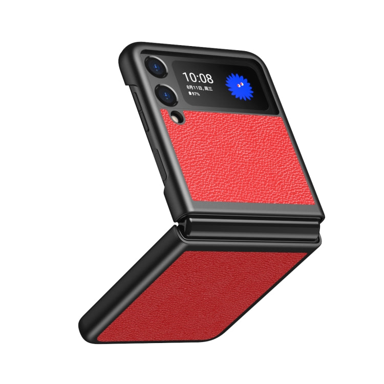 Lychee Texture All Inclusive Shockproof Protective Case, For Samsung Galaxy Z Flip3 5G