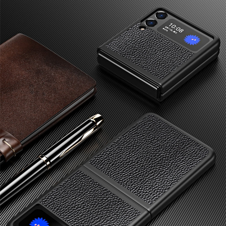 Lychee Texture All Inclusive Shockproof Protective Case, For Samsung Galaxy Z Flip3 5G