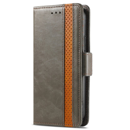 CaseNeo Business Splicing Dual Magnetic Buckle Horizontal Flip PU Leather Case with Holder & Card Slots & Wallet, For Xiaomi Redmi Note 10, For Xiaomi Redmi Note 10 5G, For Xiaomi Redmi 10, For Xiaomi Redmi K40 Gaming, For Samsung Galaxy A52 5G        ...