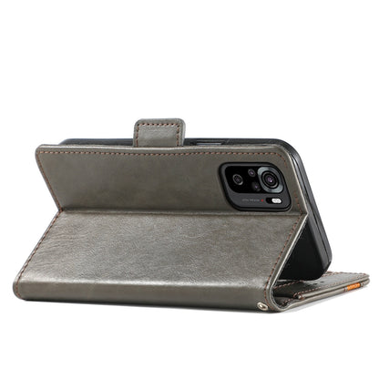 CaseNeo Business Splicing Dual Magnetic Buckle Horizontal Flip PU Leather Case with Holder & Card Slots & Wallet, For Xiaomi Redmi Note 10, For Xiaomi Redmi Note 10 5G, For Xiaomi Redmi 10, For Xiaomi Redmi K40 Gaming, For Samsung Galaxy A52 5G        ...