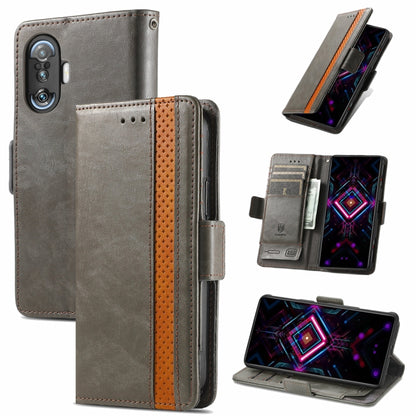 CaseNeo Business Splicing Dual Magnetic Buckle Horizontal Flip PU Leather Case with Holder & Card Slots & Wallet, For Xiaomi Redmi Note 10, For Xiaomi Redmi Note 10 5G, For Xiaomi Redmi 10, For Xiaomi Redmi K40 Gaming, For Samsung Galaxy A52 5G        ...
