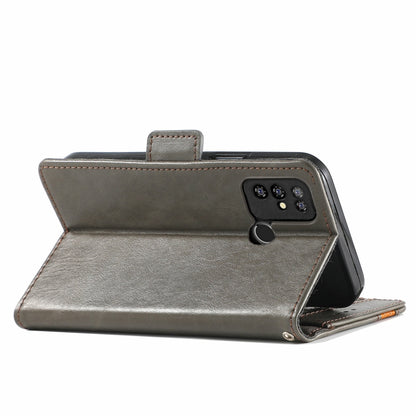 CaseNeo Business Splicing Dual Magnetic Buckle Horizontal Flip PU Leather Case with Holder & Card Slots & Wallet, For Doogee X96 Pro, For iPhone XR, For Xiaomi Redmi Note 10 JP Edition