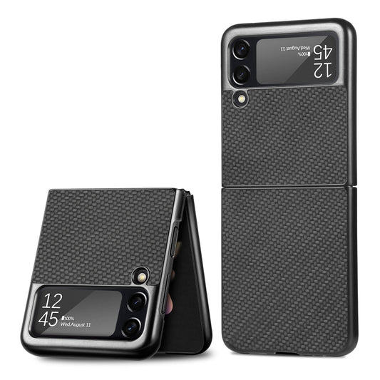 Cross Pattern Slim PC Protective Case, For Samsung Galaxy Z Flip3 5G, For Samsung Galaxy Z Fold3 5G