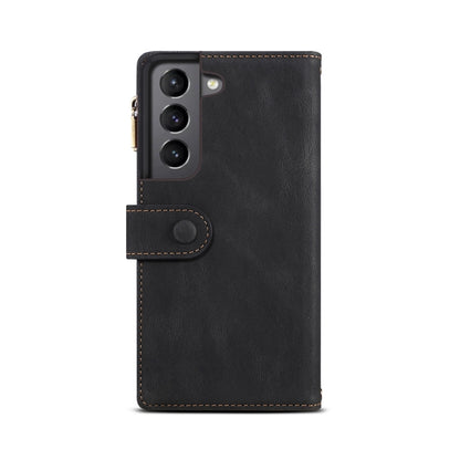 Retro Frosted Horizontal Flip Leather Case with Holder & Card Slot & Wallet & Zipper Pocket & Lanyard, For Samsung Galaxy S21 5G, For Samsung Galaxy S21+ 5G, For Samsung Galaxy S21 Ultra 5G, For Samsung Galaxy S21 FE 5G, For Samsung Galaxy A52 5G / 4G ...